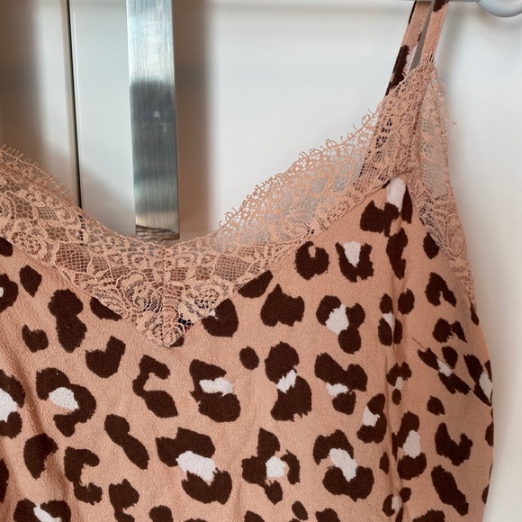 Pink Leopard Print Camisole - Picture 2 of 3
